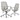 VOFFOV Executive Desk Chair with Armrest & Lumbar Support