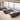 VOFFOV 77.5 inch PU Leather 3-Seater Pillow Top Arm Sofa
