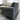VOFFOV Pillow Top Arm Sofa Set Dark Grey