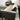 VOFFOV Pillow Top Arm Sofa Set Dark Grey