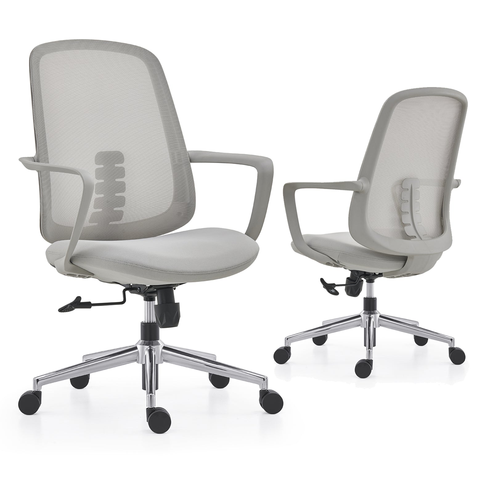 VOFFOV Executive Desk Chair with Armrest & Lumbar Support